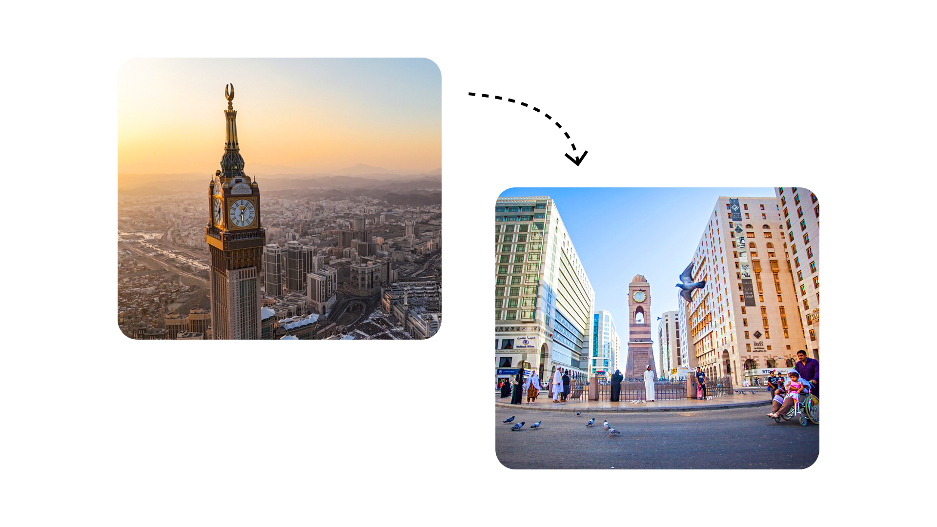 Makkah to Medinah